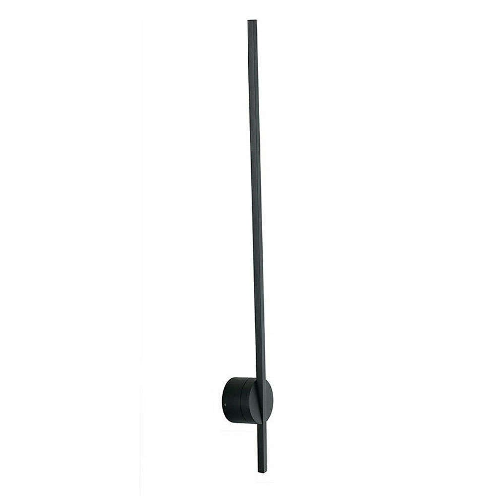 Φωτιστικό Τοίχου - Απλίκα Shanghai LED-SHANGHAI-APC NERO 10W Led 15x78,8cm Black Luce Ambiente Desig