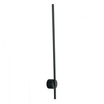 Φωτιστικό Τοίχου - Απλίκα Shanghai LED-SHANGHAI-APC NERO 10W Led 15x78,8cm Black Luce Ambiente Desig