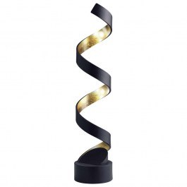 Floor Lamp Helix LED-HELIX-L4C NER 12W Led 14,5x66cm Black-Gold Luce Ambiente Design BLACK GOLD