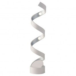 Floor Lamp Helix LED-HELIX-L4C BCO 12W Led 14,5x66cm White-Silver Luce Ambiente Design WHITE-SILVER