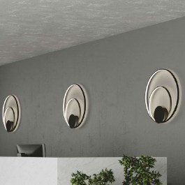 Ceiling Lamp Diem LED-DIEM-PL-NER 40W Led D61,5cm 6cm Black Luce Ambiente Design BLACK