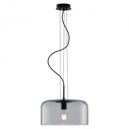 Ceiling Lamp Gibus I-GIBUS-S30 GR 1xE27 D30cm 150cm Fume Luce Ambiente Design FUME