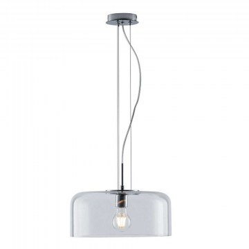 Ceiling Lamp Gibus I-GIBUS-S30 TR 1xE27 D30cm 150cm Clear Luce Ambiente Design