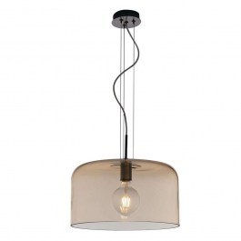 Ceiling Lamp Gibus I-GIBUS-S40 AMB 1xE27 D40cm 150cm Amber Luce Ambiente Design AMBER