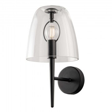Φωτιστικό Τοίχου - Απλίκα Ares I-ARES-AP1-TR 1xE14 22x33,7cm Clear Luce Ambiente Design