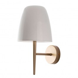 Φωτιστικό Τοίχου - Απλίκα Ares I-ARES-AP1-BCO 1xE14 22x33,7cm White Luce Ambiente Design WHITE