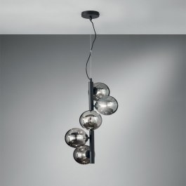 Pendant Light I-Honey-S5-NER G9 183x36,1x60,4cm Black Luce Ambiente Design BLACK