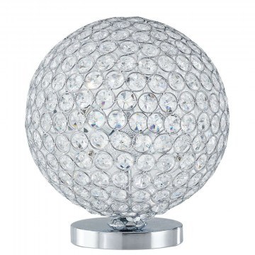 Φωτιστικό Επιτραπέζιο Planet I-PLANET/L 3xG9 Φ25cm 28cm Chrome Luce Ambiente Design