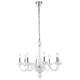 Φωτιστικό Οροφής Alfiere I-ALFIERE/8 BCO 8xE14 Φ74cm 178cm White Luce Ambiente Design WHITE