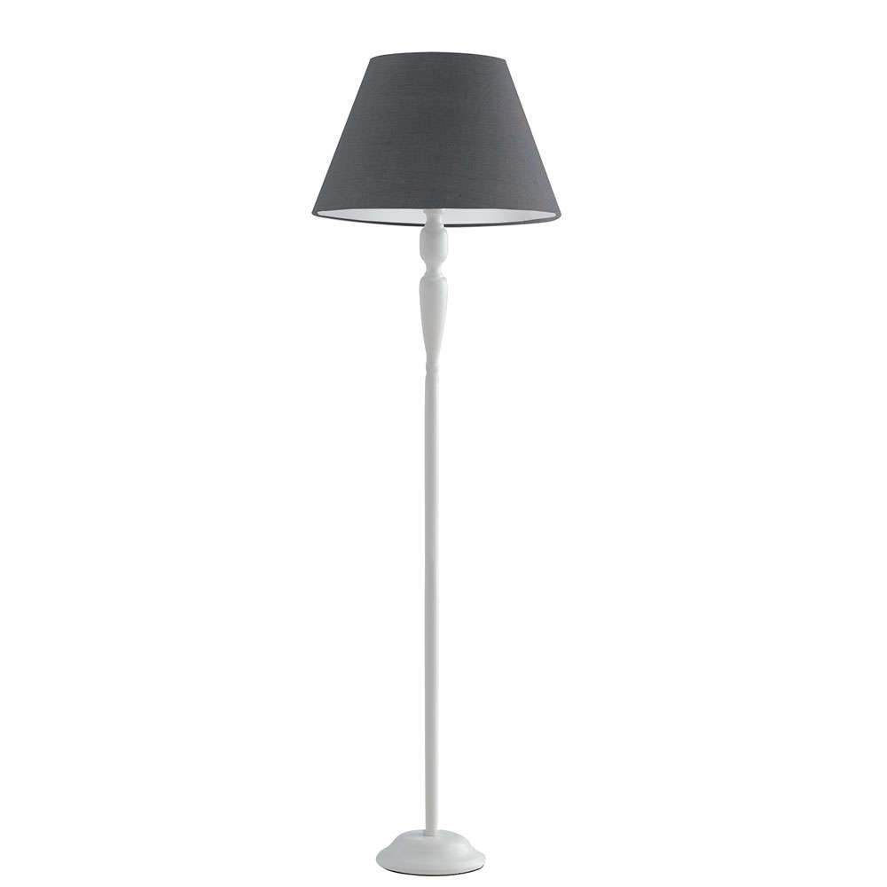 Φωτιστικό Δαπέδου Favola I-FAVOLA/PT 1xE27 Φ45cm 155cm White-Grey Luce Ambiente Design