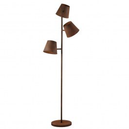 Floor Lamp Colt I-COLT-PT3 RU 3xE27 D51cm 165cm Rust Luce Ambiente Design RUST