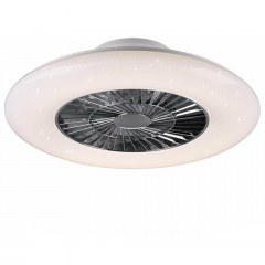 Ceiling Fan Visby R62402106 With Ligh Led 3000 - 6500Κ Και Τηλεχειριστήριο D60x19cm White RL Lighting