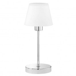 Φωτιστικό Επιτραπέζιο Luis II 595700106 12x32cm 1xE14 40W Chrome-White Trio Lighting WHITE-CHROME