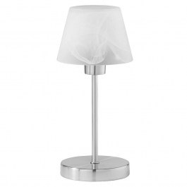 Φωτιστικό Επιτραπέζιο Luis II 595700107 12x32cm 1xE14 40W Nickel-Grey Trio Lighting NICKEL-GREY
