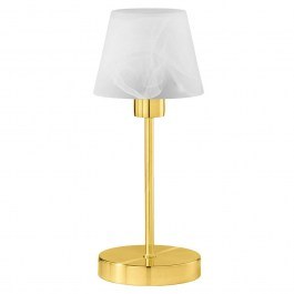Φωτιστικό Επιτραπέζιο Luis II 595700108 12x32cm 1xE14 40W Gold-Grey Trio Lighting GOLD-GREY