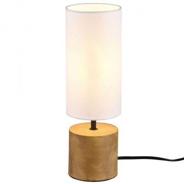 Table Lamp Woody R50171930 12x30cm 1xE14 40W Natural-White RL Lighting