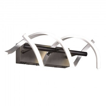 Φωτιστικό Τοίχου - Απλίκα Sequence 241810205 13x47cm Dim Led 2800Lm 22W Black-Nickel Trio Lighting