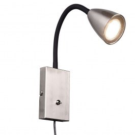 Φωτιστικό Τοίχου Wanda 202670107 8x23cm 1xGU10 10W Nickel Trio Lighting NICKEL