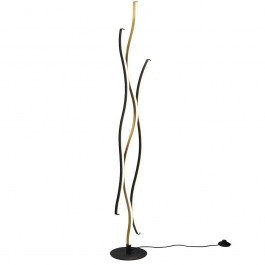 Floor Lamp Blaze 441210308 20x138cm Dim Led 3250Lm 28W Brass-Black Trio Lighting BLACK-BRASS