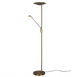 Floor Lamp Brantford 425610204 30x180cm Dim Led 3500Lm 30W/650Lm 6,5W Brass Trio Lighting BRASS