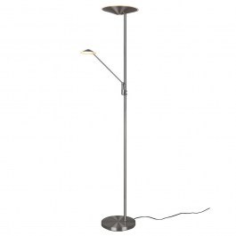 Floor Lamp Brantford 425610207 30x180cm Dim Led 3500Lm 30W/650Lm 6,5W Nickel Trio Lighting NICKEL