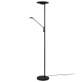 Floor Lamp Brantford 425610232 30x180cm Dim Led 3500Lm 30W/650Lm 6,5W Black Trio Lighting BLACK
