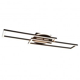 Ceiling Lamp TWISTER R67183132 90x24x8cm Dim Led 4500Lm 30W Black RL Lighting BLACK