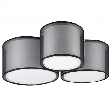 Ceiling Lamp Burton 611490332 65x55x21cm 3xE27 40W Black-White Trio Lighting