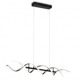 Φωτιστικό Οροφής - Ράγα Sequence 341810205 104x16x150 Dim Led 5600Lm 45W Black-Nickel Trio Lighting BLACK-NICKEL