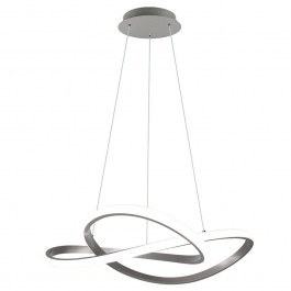 Ceiling Lamp Course R32051407 D60x150cm Dim Led 3150Lm 27,5W Nickel-White RL Lighting NICKEL-WHITE