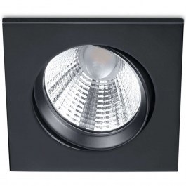 Recessed Spot Pamir 650410132 8x8x5cm Dim Led 345Lm 5,5W 3000K Black Trio Lighting BLACK