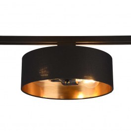 Rail Spot Duoline 76820280 D30x16cm 2xE27 25W Black-Gold Trio Lighting BLACK-GOLD