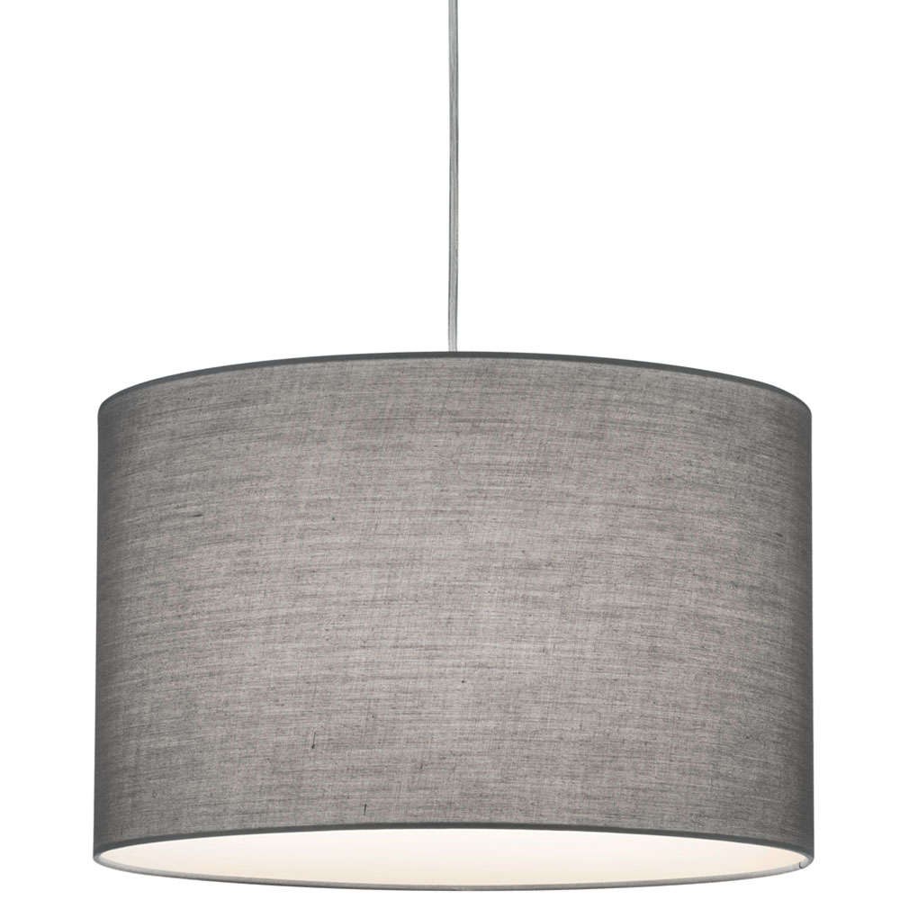 Φωτιστικό Ράγας Κρεμαστό Duoline 73330111 Φ40x180cm 1xE27 25W Grey Trio Lighting