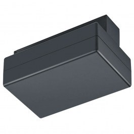 Feeder For Track With Phase Changer Duoline 701132 13,5x5,1cm 2x200W Black Trio Lighting BLACK