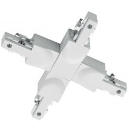 Connector Cross For Track Duoline 702431 2x600W White Trio Lighting WHITE
