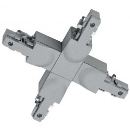 Connector Cross For Track Duoline 702487 2x600W Grey Trio Lighting GREY