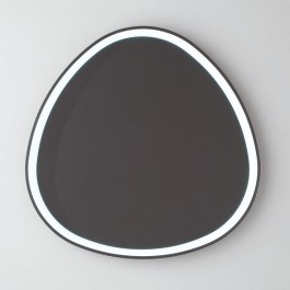 Φωτιστικό Τοίχου - Απλίκα Led-Klapton-PL85-NER 11440lm 3000/4000/6500K 85x7cm Black Luce Ambiente Design BLACK