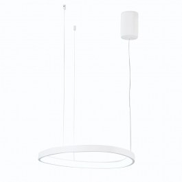 Φωτιστικό Οροφής Κρεμαστό Led-Klapton-S45-BCO 6160lm 3000/4000/6500K 150x45x3,5cm White Luce Ambiente Design WHITE