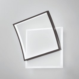 Ceiling Lamp Led-Ayrton-Q42-NER 5200lm 3000/4000/6500K 42x37x10cm Black Luce Ambiente Design BLACK
