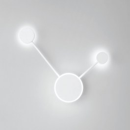 Wall Light Led-Etere-PL2 1380lm 3000/4000/6500K 45x33x6cm White Luce Ambiente Design WHITE