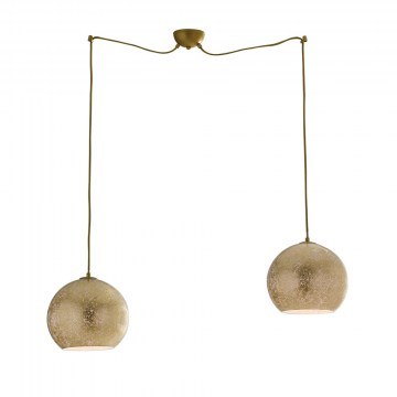 Φωτιστικό Οροφής Κρεμαστό I-Vanity/S2 Gold E27 120x24x25cm Gold Luce Ambiente Design