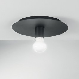Φωτιστικό Οροφής - Πλαφονιέρα I-Strike-PL1-NER E27 86x25cm Black Luce Ambiente Design BLACK