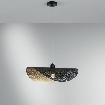 Pendant Light I-RHEI-DOT-S60 E27 150x60x33cm Black Luce Ambiente Design