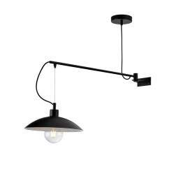 Wall Light I-Eldorado-AP-NER E27 128x83x30cm Black Luce Ambiente Design BLACK