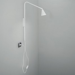 Wall Light I-Enea-AP1-BCO GU10 69,5x37,7x9cm White Luce Ambiente Design WHITE