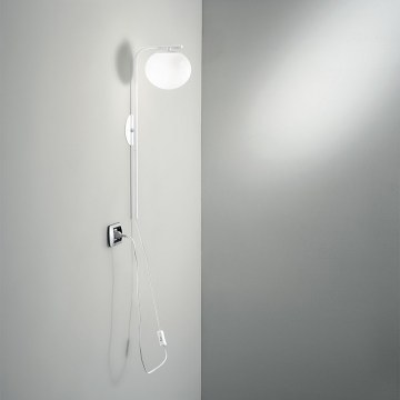 Wall Light I-Odisseo-AP1-BCO E14 65,5x15cm White Luce Ambiente Design