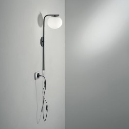 Wall Light I-Odisseo-AP1-NER E14 65,5x15cm Black Luce Ambiente Design BLACK