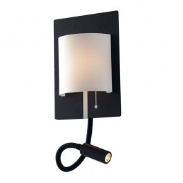 Wall Light Led-POP-BW Led 720lm 4000K 22x16x32cm Black Luce Ambiente Design Black
