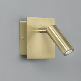 Wall Light Led-Dickens-AP-Oro Led 220lm 3000K 9x11cm Gold Luce Ambiente Design GOLD