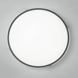 Φωτιστικό Οροφής - Πλαφονιέρα I-Pangea-PL40 Led 3520lm 3000K/4000K/6500K 41x6cm Black Luce Ambiente Design BLACK
